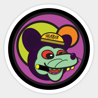 8ts Poison Rat Sticker